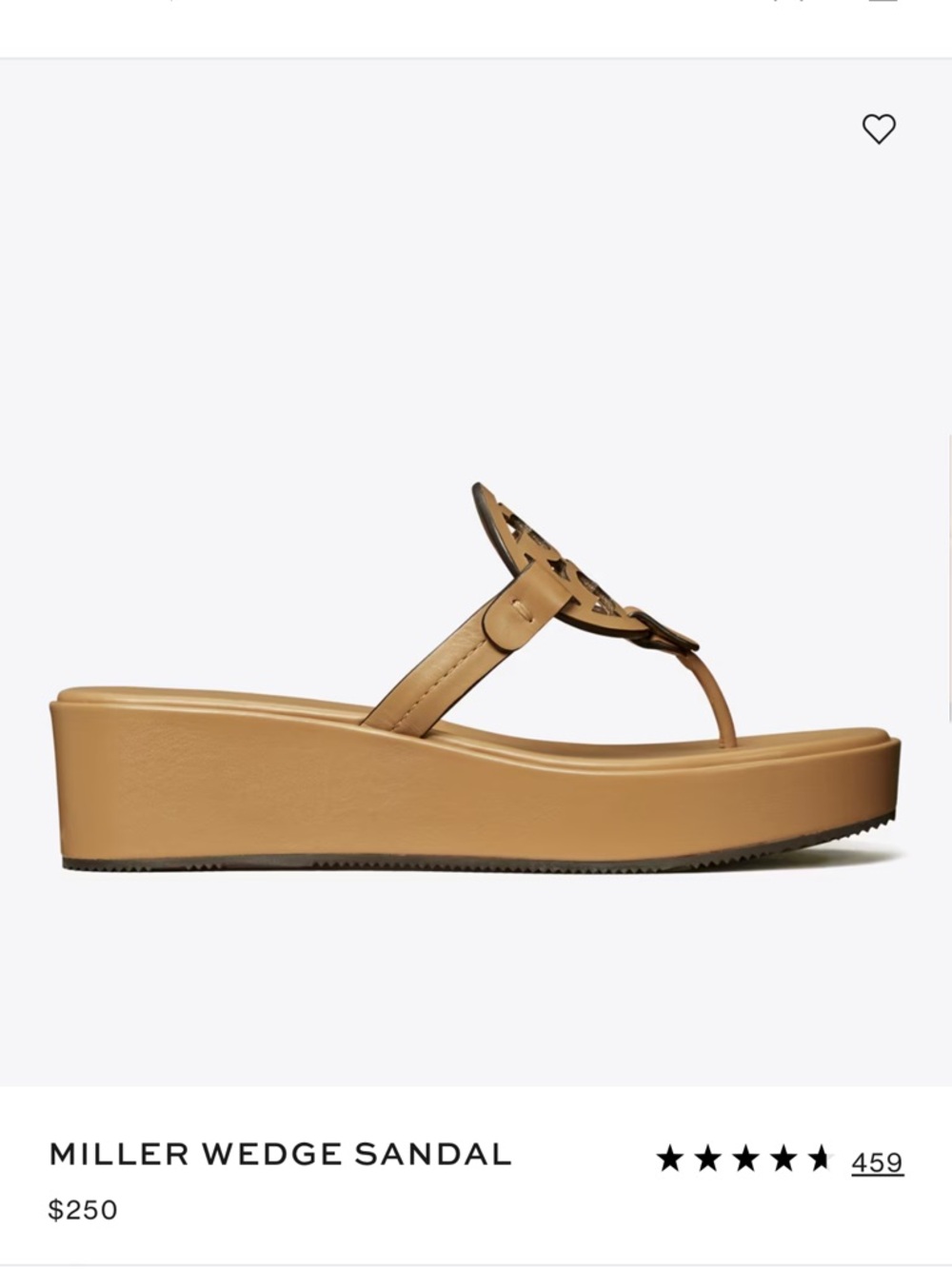 Tory Burch Mustard Tan Platform Thong Sandals - Picture 3 of 3